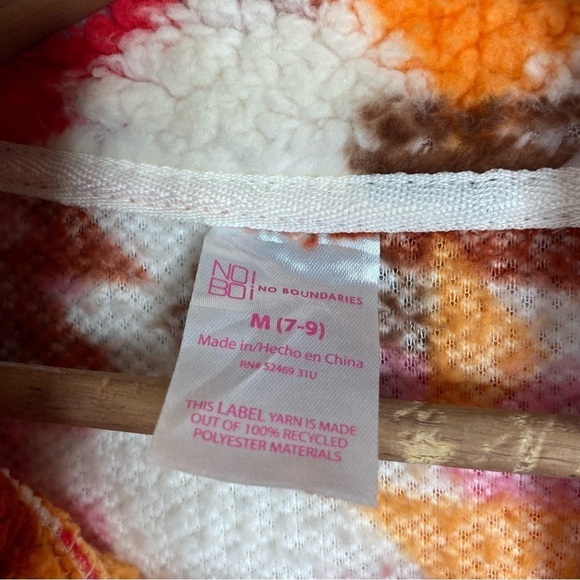 NOBO southwestern aztec fleece half zip pullover - Picture 4 of 5